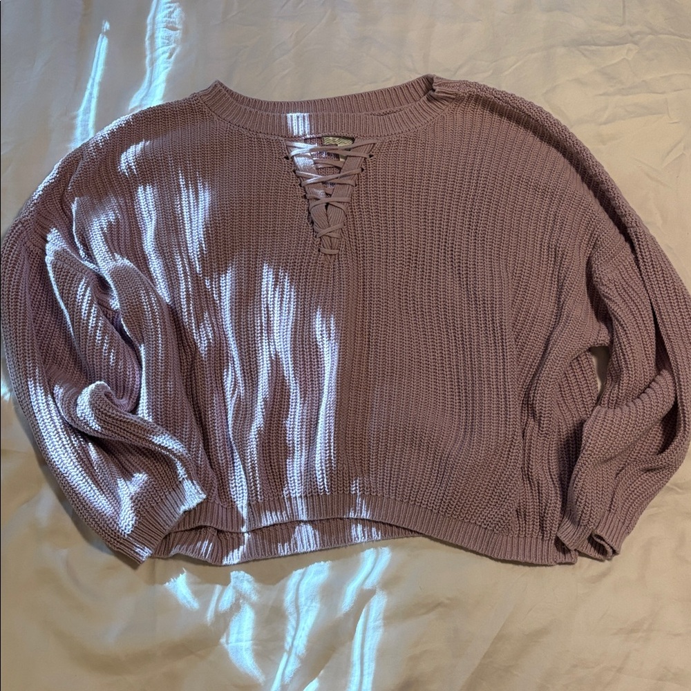 Ruby Moon Lavender Knit Sweater
